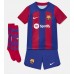 Günstige Barcelona Raphinha Belloli #11 Babykleidung Heim Fussballtrikot Kinder 2023-24 Kurzarm (+ kurze hosen)